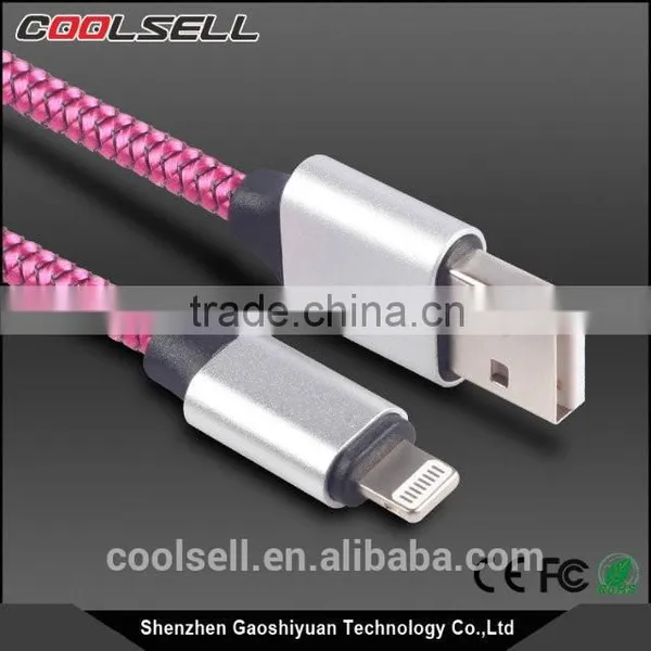 Braided MFi Usb Cable MFi Certified Charging and Syncing Usb Data Cable for IPhone 6s photo-6