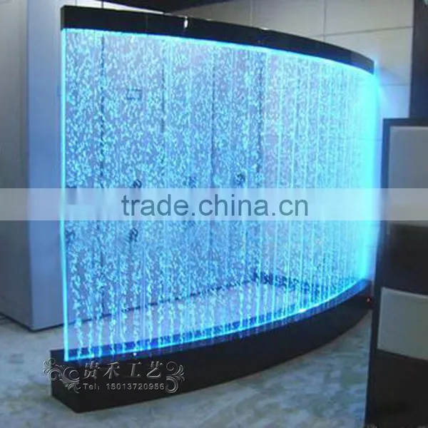 High Quality Clear Acrylic Led Acrylic Bubble Waterfull photo-3
