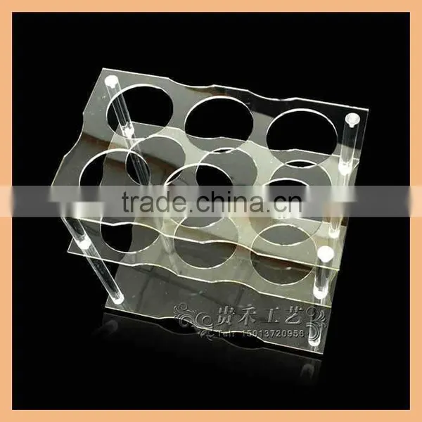 Transparent Acrylic Wine Display Rack for Bar Ware photo-5