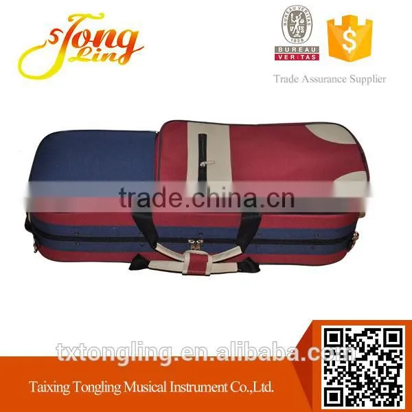 Colorful High Density Foam Violin Double Case 4/4