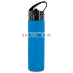 2015 New Product Eco Squeeze Silicone Foldale Bottle Spill Free Water Cup 100% BPA Free photo-6