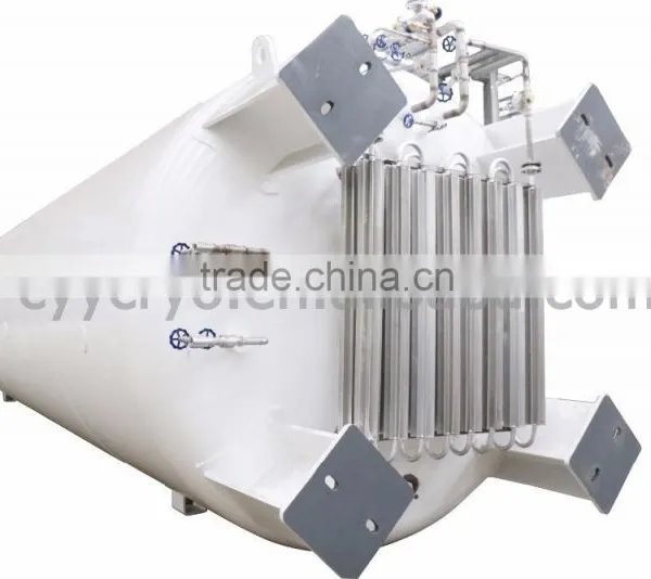 ASME/TPED/GB Approval Liquid Oxygen Nitrogen Argon LCo2 Vertical Cryogenic Liquid Storage Tank photo-6