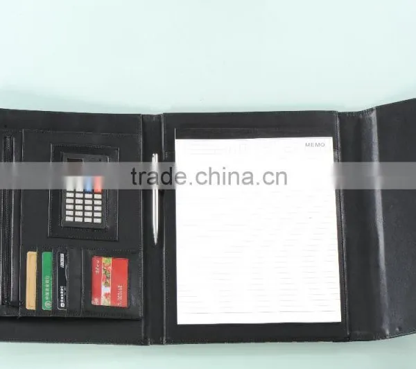 Durable pu Leather A4 Size File Folder photo-2