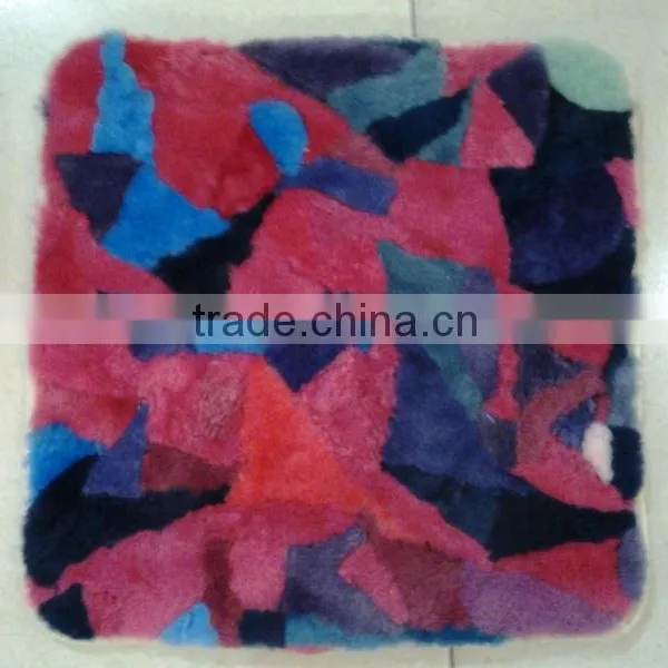 Colored Fur Chair Mattress