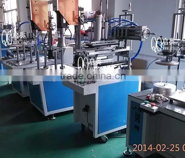 Semi Auto PVC Cylinder Curling High Frequency Machine photo-3