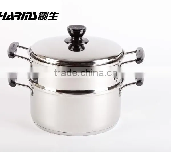 New Arrival Stainless Steel Induction Steam Cooking Pot Steamer photo-3