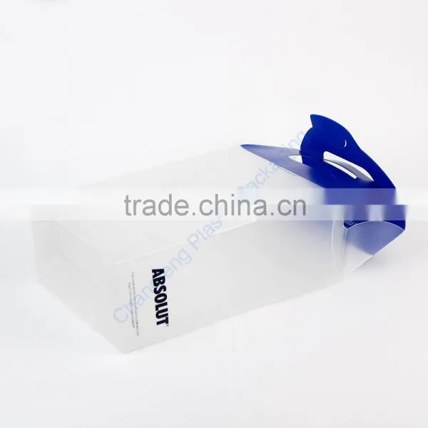 Customized Printing Frosted Clear Plastic Packaging Box photo-3