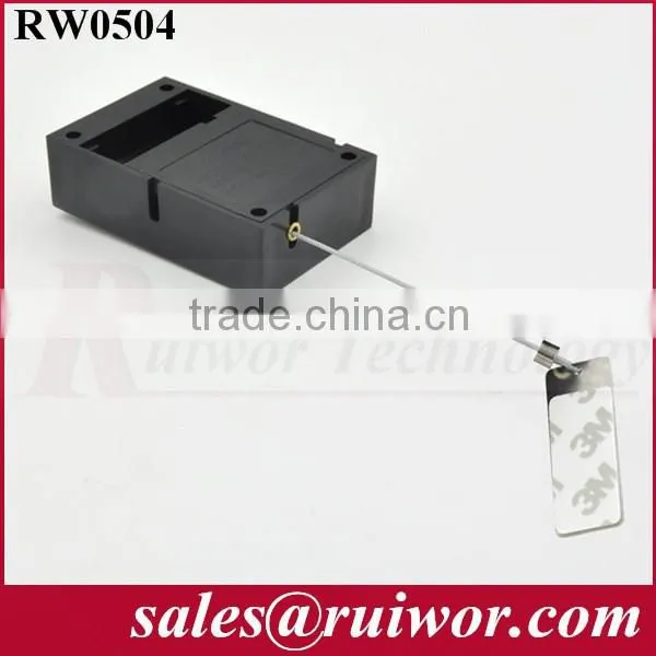 RuiWor RW0504 Кубоидальный упругий противоугонный трос с обратным откатом и концевиком в виде клички для интерактивного опыта