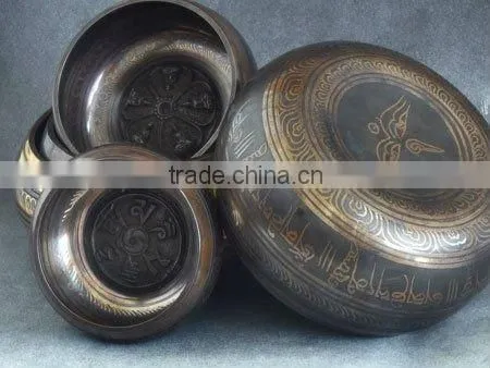 Itching Carving Singing Bowl