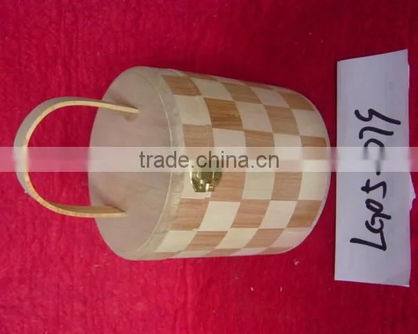 Buckets Coolers Holders Wooden Barrel Wooden Cask Wooden Bucket Ice Wood Bucket photo-3