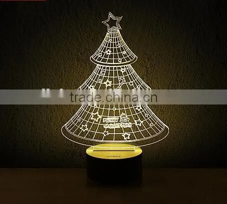 New Model 3D LED Lamp With Temperature Sensing Color Change Function photo-6