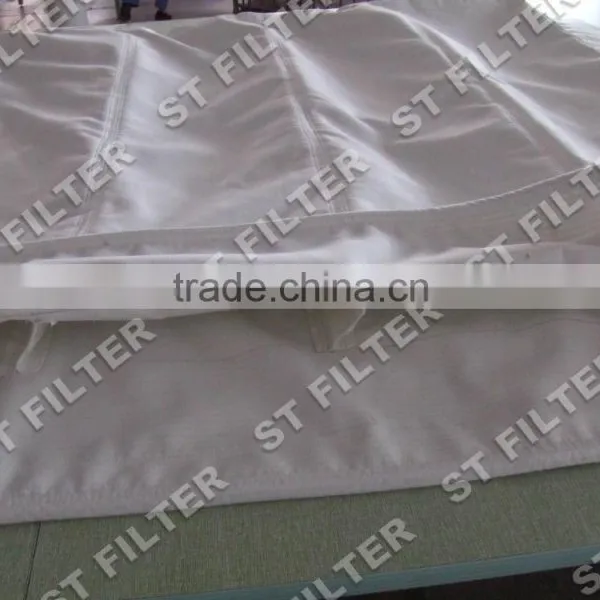 Dacron+antistatic Fiber Water Oil Repellent Air Filter Bag,Dia300*2000mm photo-3