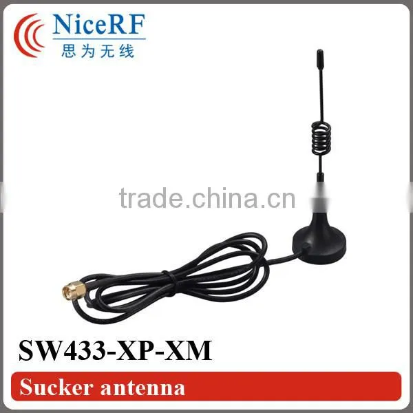 Sucker Antenna SW433-XP-XM for Wireless Transceiver RF Module 1~6M Lead Wire 433MHz Sucker Antenna 433 photo-2