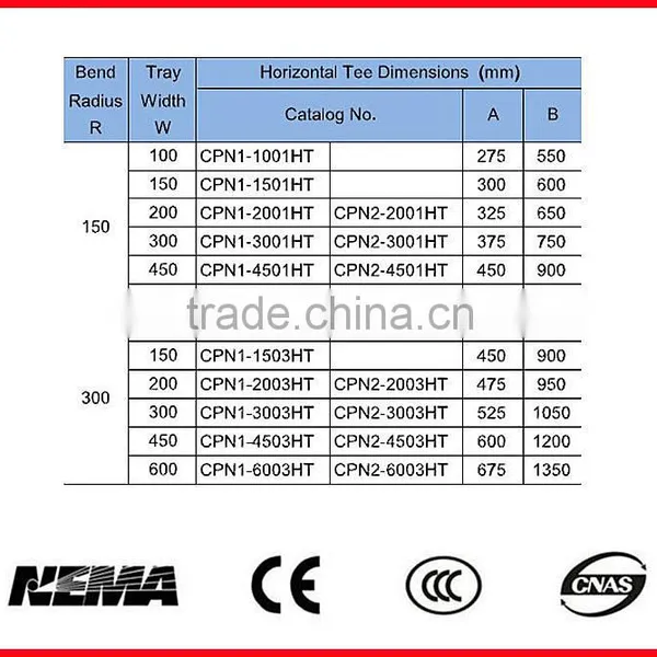 Cable Tray Fitting Horizontal Tee Shape photo-3