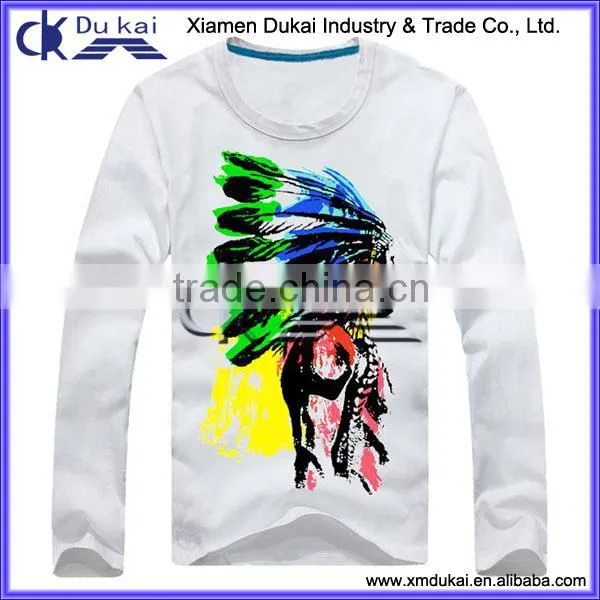 Long Sleeve t Shirt for Men, Men's O Neck T-shirts, Printed t Shirts