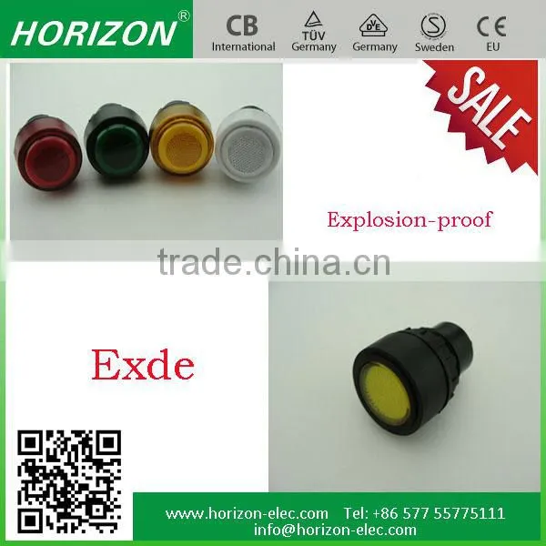 AC/DC Plastic ExdeIIC green yellow white red color Explosion proof indicator