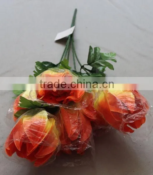 Yiwu Artificial Flower 7 Heads Making Decoration for Wedding photo-2