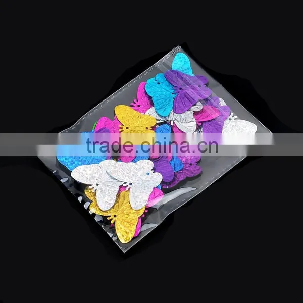 Laser Multi-color Large Butterfly Sequins photo-2