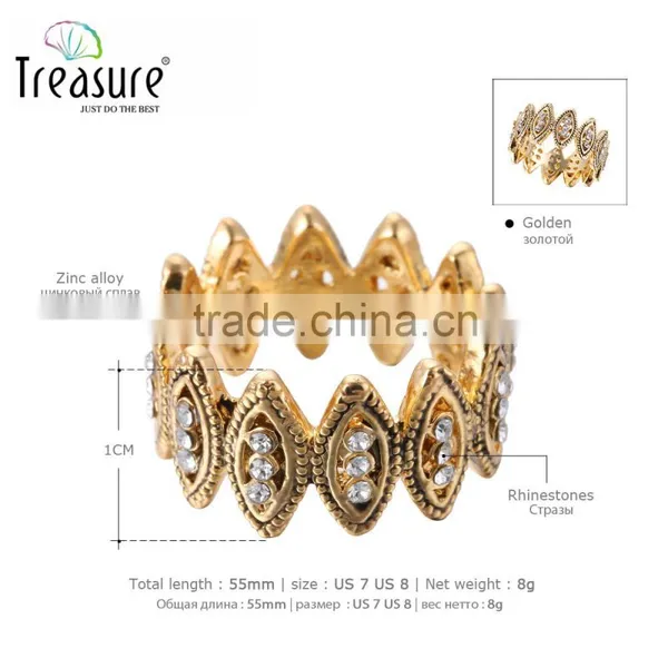 Gold Plated Jewelry Diamond Fashion Gold Ring Unisex Jewelry 2015 photo-4