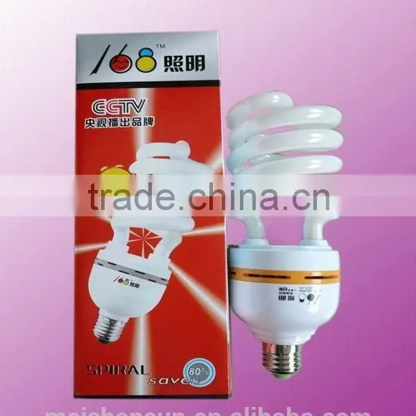 High Power 105w Spiral CFL Tube E27 Energy Saving Light