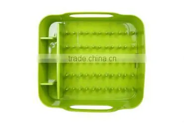 Corner Plastic Dish Drainer Rack photo-3