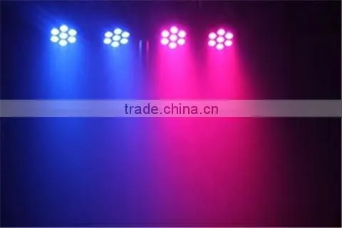 T-bar/Stand/Carrying Bag/Footswitch 4 Par System RGB 28x3W LED Stage Light photo-4