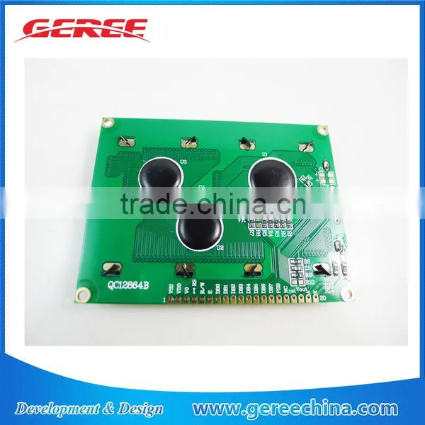 LCD12864 128X64 Dots Graphic Matrix LCD Display Module LCM Blue Backlight