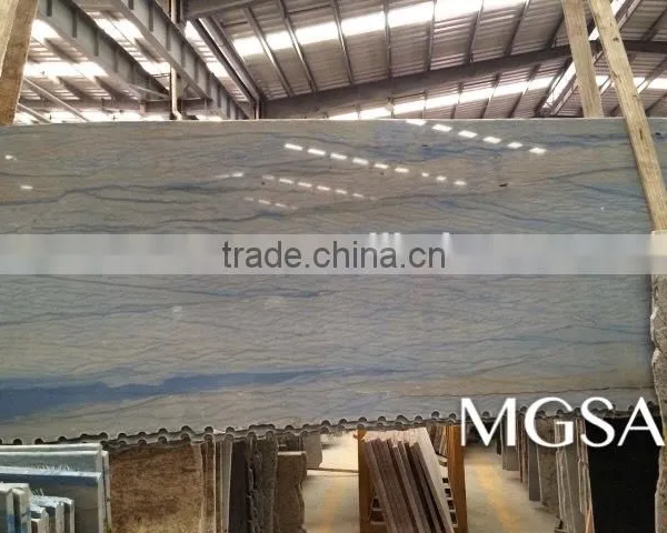 Natural Quarzite Slab -Azul Macauba photo-4