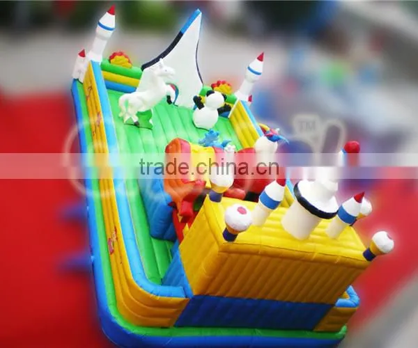 Giant Inflatable Obstacle Course for Sale, Airplane Inflatable Amusement Park, Inflatable Fun City photo-2