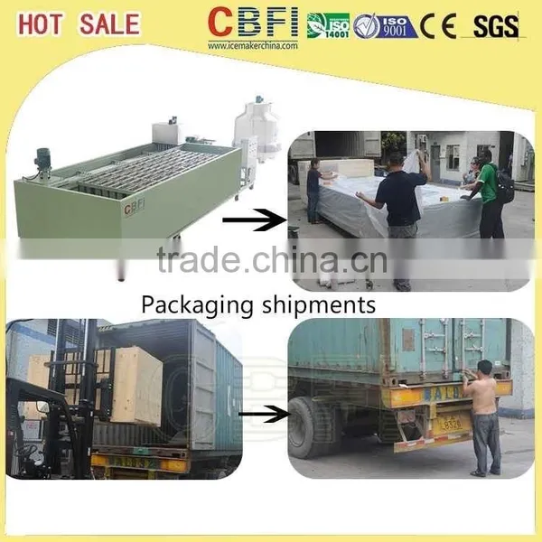 Brine Refrigeration Block Ice Machine For Fish Shipping photo-6