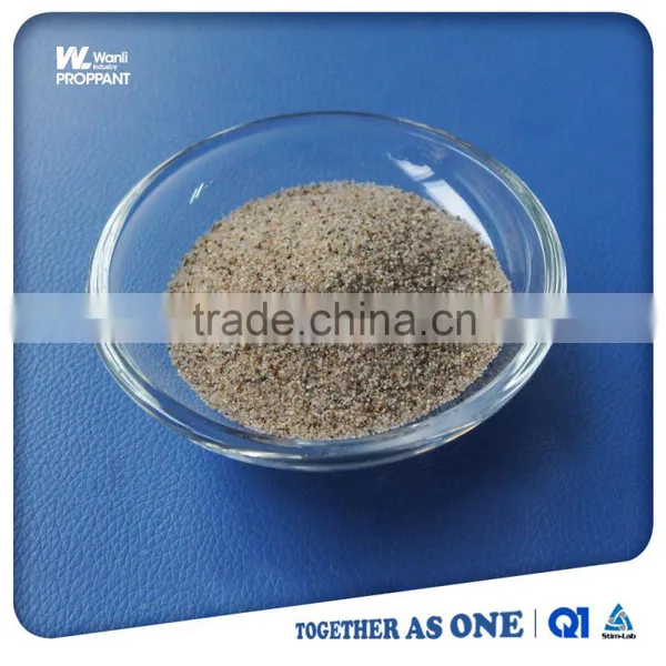 Wanli Resin Coated Sand Proppant for Oil and Gas Field Hydraulic Fracturing photo-4