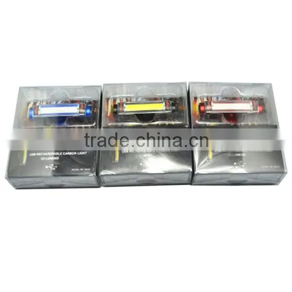 S630A 3W COB Rechargeable Bicycle Light With Li-ion Rechargeable Battery Warning Bike Light photo-6