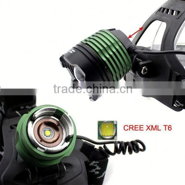 T811 New XML T6 10w LED Head Lights Lamp Camping&hiking Aluminum Alloy Headlamp photo-4
