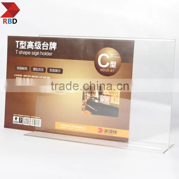 China Gold Supplier Paper Holder Acrylic Wall a4 photo-4