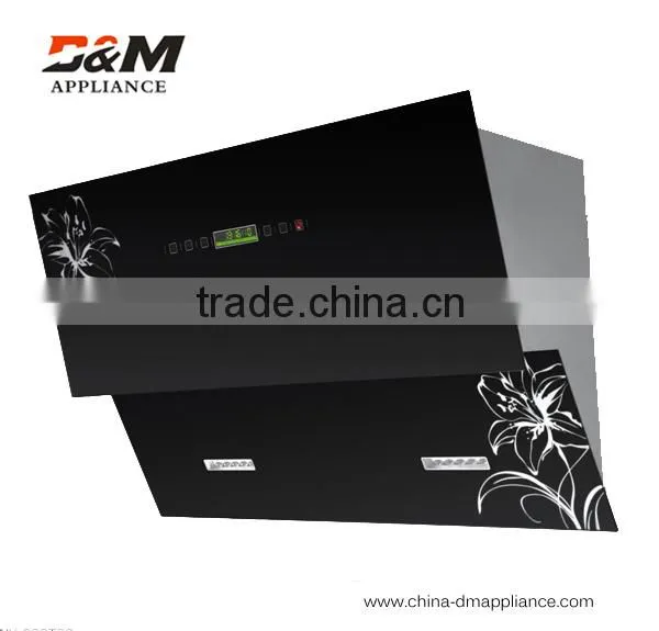 New Design Wall Mounted Kitchen Range Hood With Auto Lift and Led Lights