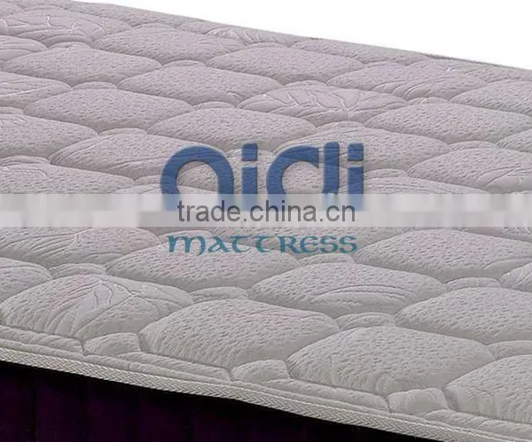 Royal Queen Size 100% Natural Latex Foam Pocket Spring Wedding Mattress AC-1408 photo-3