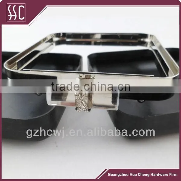 Fashion Clutch Bag Metal Box Purse Frames With Jewels Quality Choice photo-2