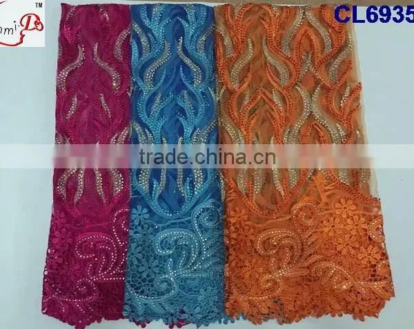 CL6935 Top Selling High Quality African Women Net Lace/french Lace/ Tulle Lace