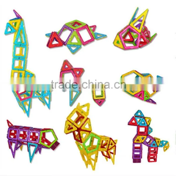 20pcs Matched Magnetic Construction Building Block Enlighten Puzzles 3D Etucational Toys photo-5