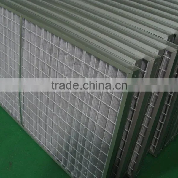 Metal Frame High Efficiency Pleated Panel Air Filter for Central Air-condition and Clean Room/industrial Air Filter photo-2