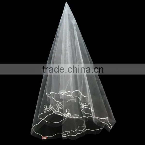 High Quality Cheap Wedding Veil Online Bridal Veils photo-2