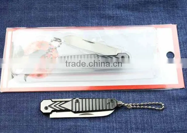 OEM 440C Stainless Steel Small Folding Knife With Blister Package photo-4