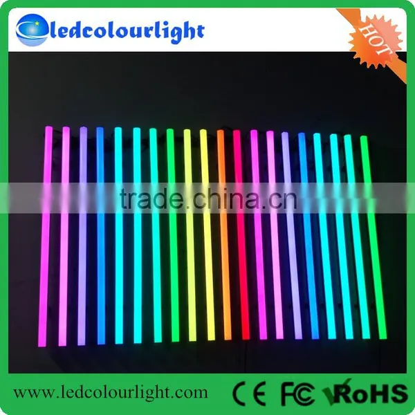 Aluminum Housing Rgb Led Video Tube Building Facade Led Tube Light photo-2