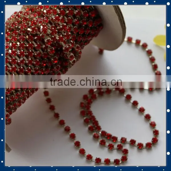 Rhinestone Chain Rose