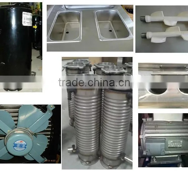 3+2 Mixed Flavour Floor Model Soft Ice Cream Machine photo-2