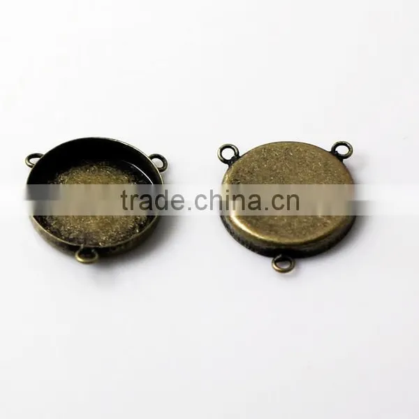 Cheap Price Wholesale Cabochon Pendant /Copper Plated Jewelry Base Pendants For Engraving And Laser photo-3