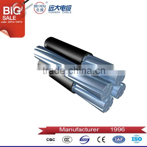 1KV Aerial Insulated Bundle Cable / Low Voltage Abc Cable photo-4