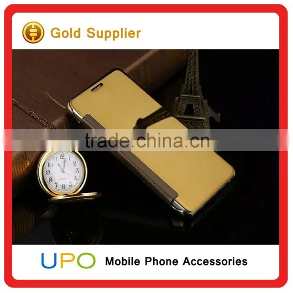 [UPO] Luxury Mirror Smart View Clear Flip Back Cover Case for Samsung Galaxy A5 2016 A510, A7 2016 A710 photo-4