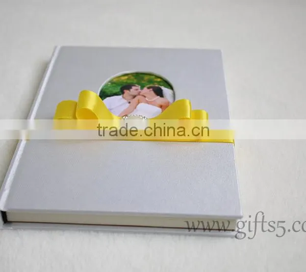 Elegant Romatic Wedding Guest Book photo-3
