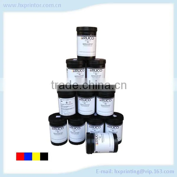 UV inks PE screen printing ink RUCO inks